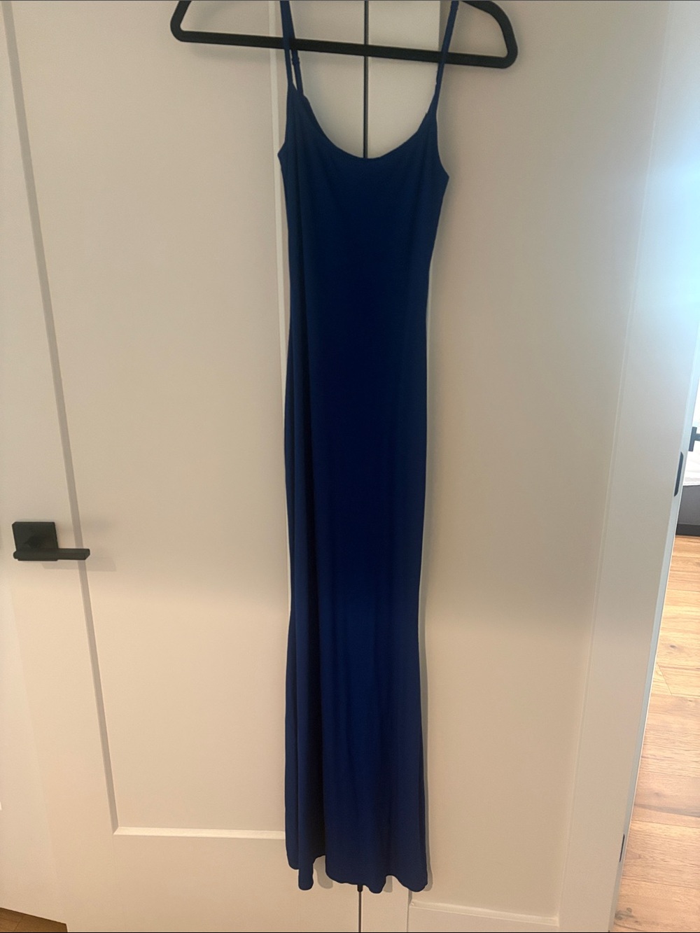 Women's Royal Blue Slip Maxi Dress